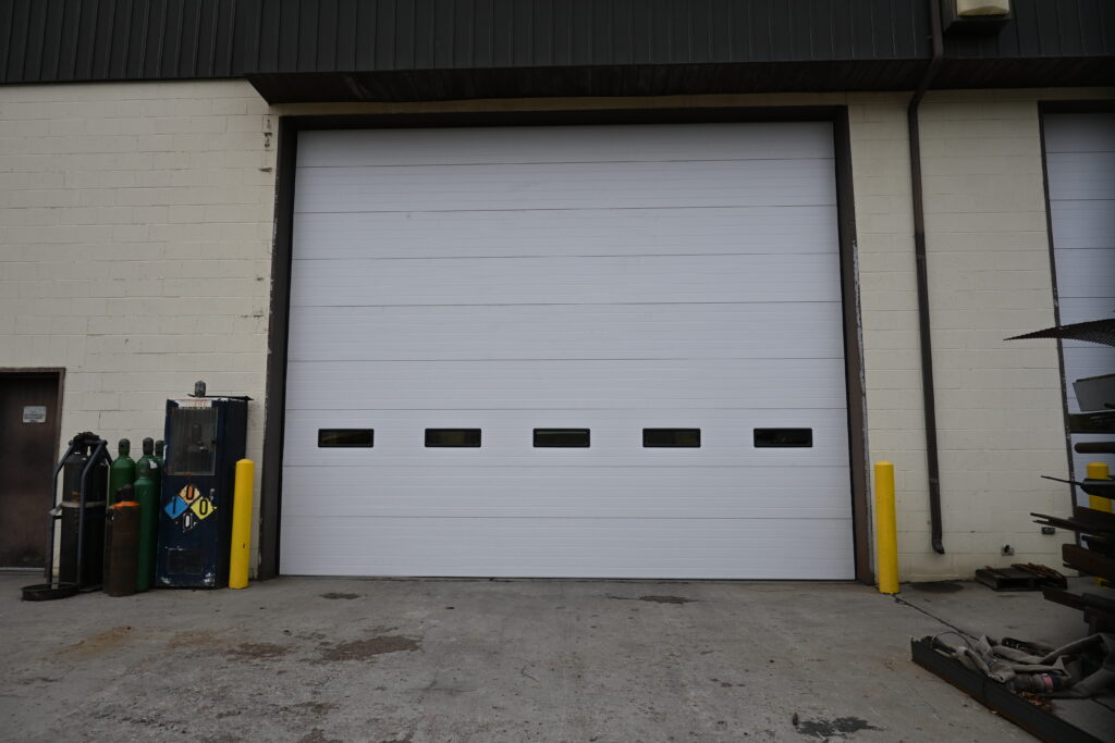 Garage door system maintained properly at a residential or commercial property